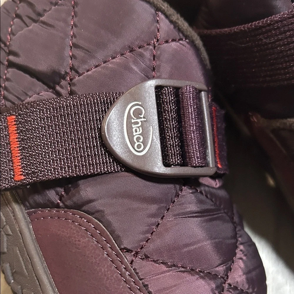 Chaco Kids Boots Burgundy